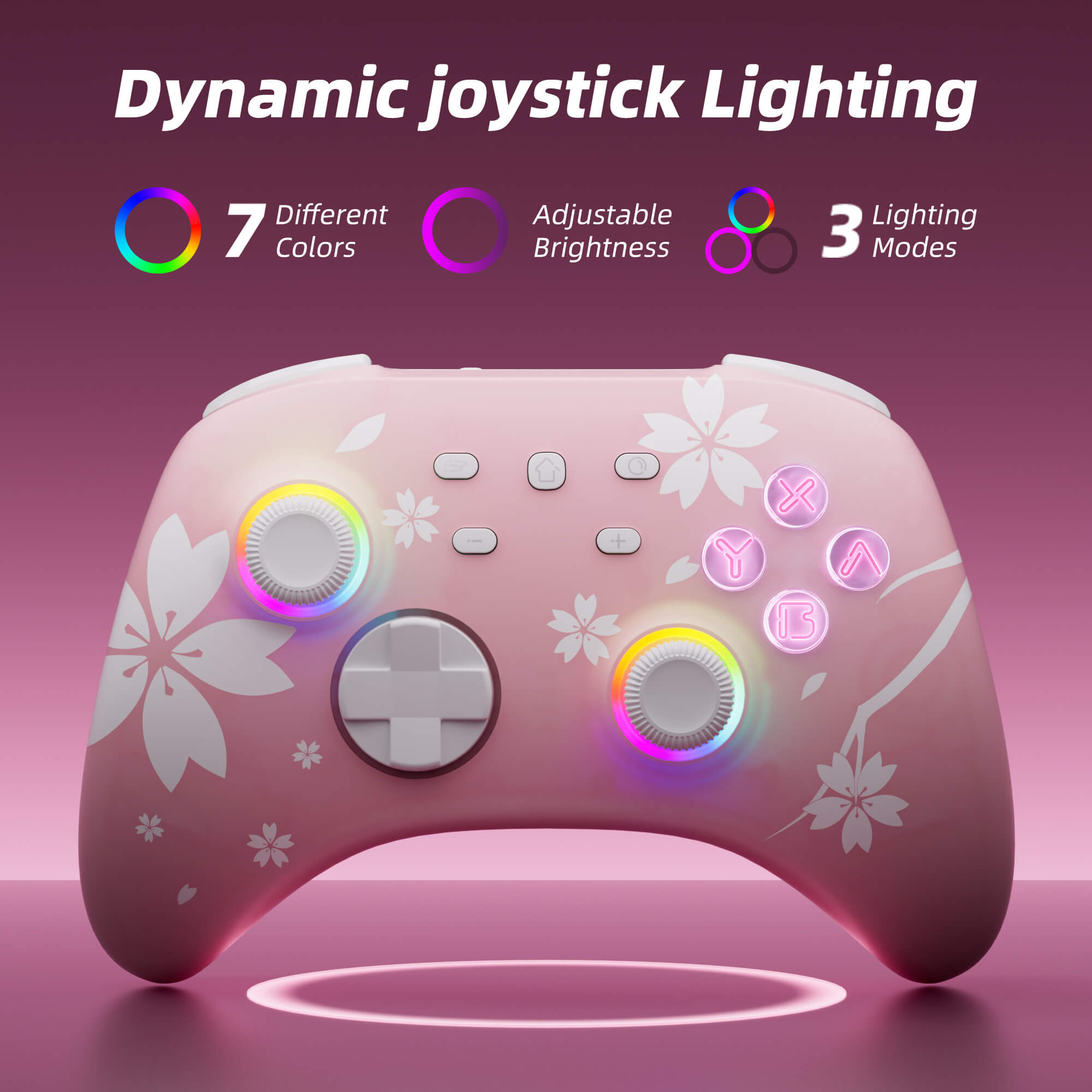 Mytrix Black Ice Wireless Pro Controller with Hall Effect Joysticks/Hall Trigger (No Drift), Compatible with Nintendo Switch, Windows PC, iOS, Android, and Steam/Steam Deck Mytrix Black Ice Wireless Pro Controller with Hall Effect Joysticks/Hall Trigger (No Drift), Compatible with Nintendo Switch, Windows PC, iOS, Android, and Steam/Steam Deck